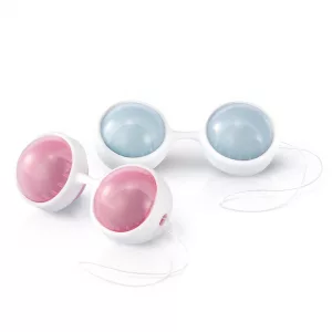 Lelo Luna Mini Beads Pink And Blue