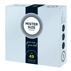 Mister Size 49mm Your Size Pure Feel Condoms 36 Pack