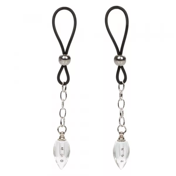 Nipple Play Non-Piercing Nipple Jewellery Crystal Teardrop