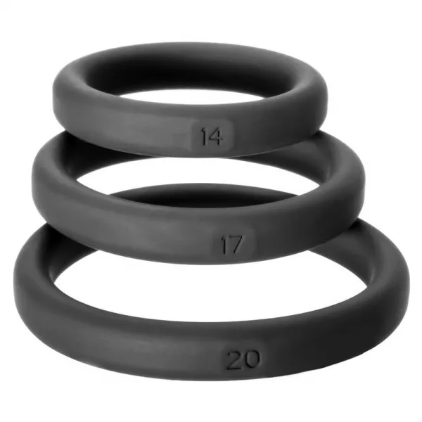 Perfect Fit Xact-Fit Cock Ring Sizes 14 17 20