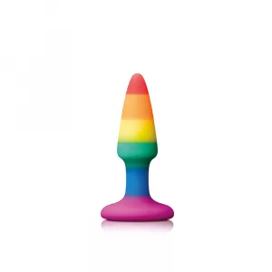 Pride Pleasure Plug Rainbow Mini