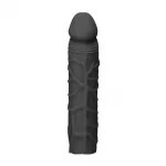 RealRock 7 Inch Penis Sleeve Black
