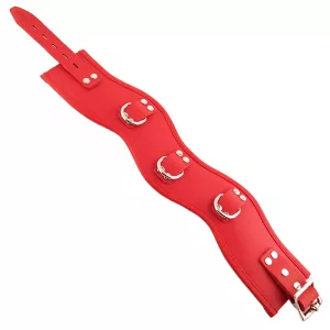 Rouge Garments Red Padded Posture Collar