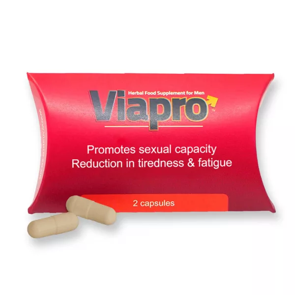 Viapro 2 Capsule Blister Pack 597mg