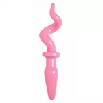 XR Pig Tail Pink Butt Plug