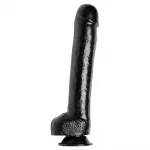 XR The Black Destroyer Huge Suction Cup Dildo